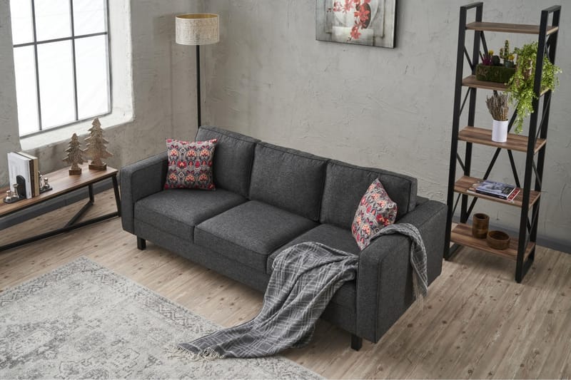 Kaletea Soffa 3-sits - Antracit - Möbler - Soffa - 3 sits soffa