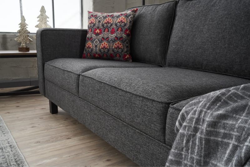 Kaletea Soffa 3-sits - Antracit - Möbler - Soffa - 3 sits soffa