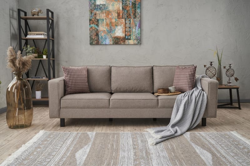 Kaletea Soffa 3-sits - Cream - Möbler - Soffa - 3 sits soffa