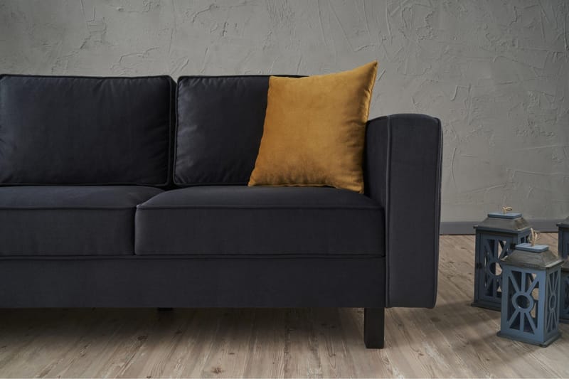 Kaletea Soffa 3-sits - Mörkgrå - Möbler - Soffa - 3 sits soffa