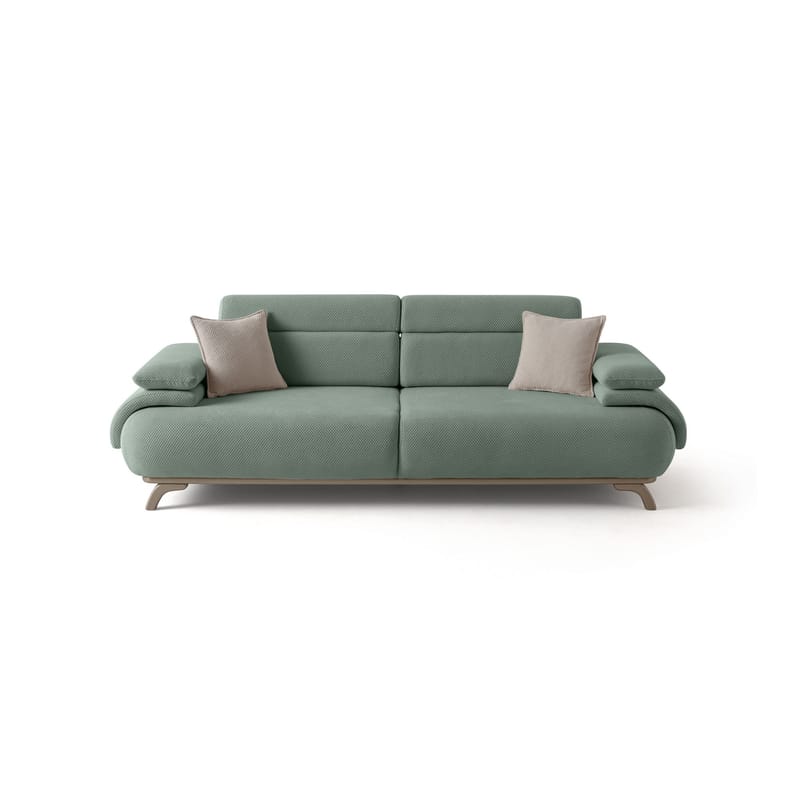 Kelnor 3-sits Soffa 246x81x97 cm - Havsgrön - Möbler - Soffa - 3 sits soffa