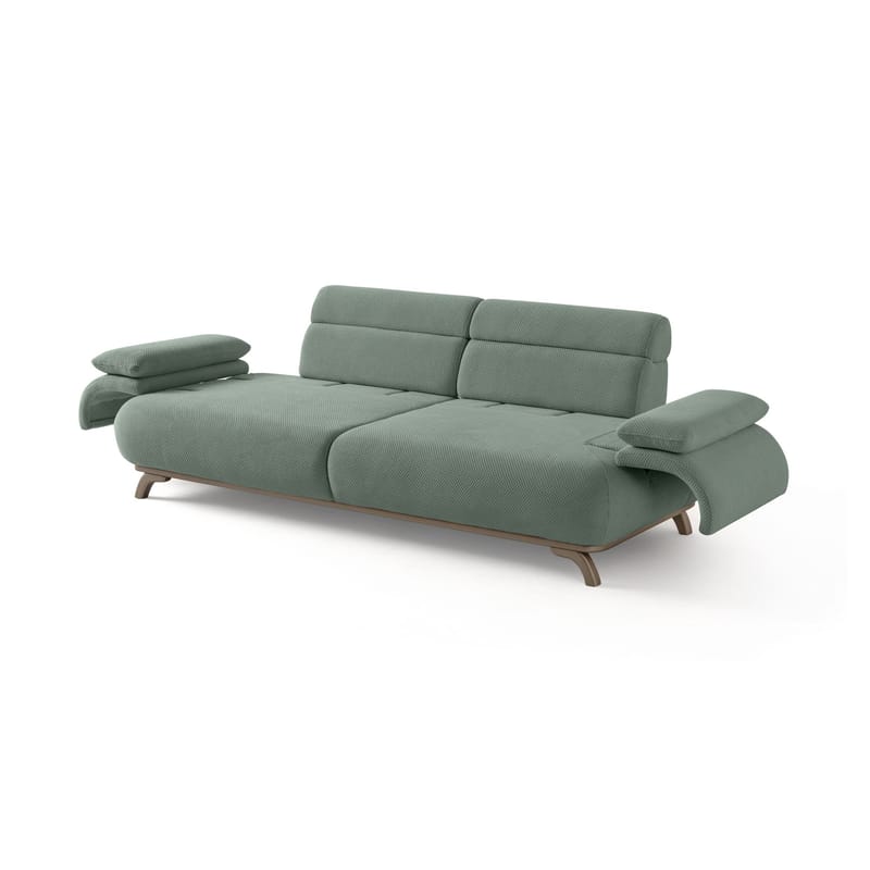 Kelnor 3-sits Soffa 246x81x97 cm - Havsgrön - Möbler - Soffa - 3 sits soffa