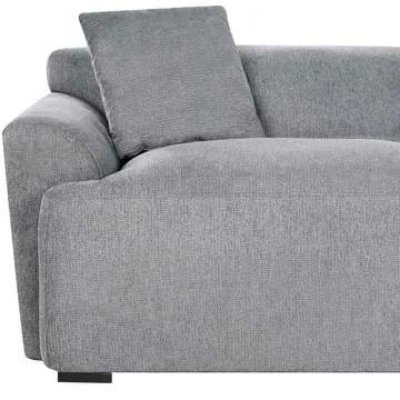 3-sits soffa Korio - Grå, svart - Möbler - Soffa - 3 sits soffa