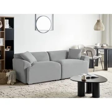 3-sits soffa Korio - Grå, svart - Möbler - Soffa - 3 sits soffa