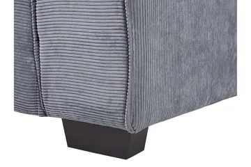 Lahall Manchestersoffa 200 cm - Grå - Möbler - Soffa - 3 sits soffa