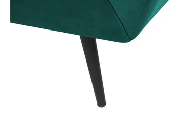 Lenvik 3-sits Soffa - Sammet/Grön - Möbler - Soffa - 3 sits soffa
