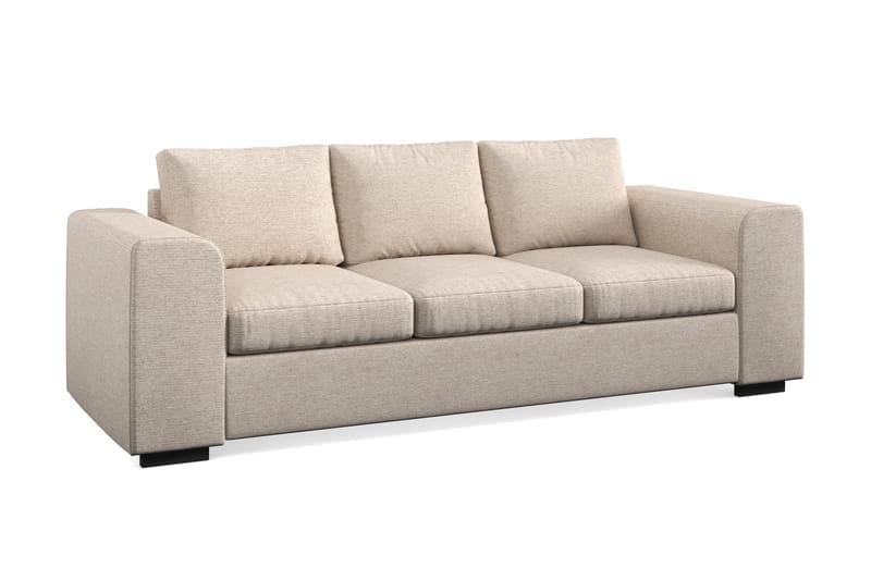 Link 3-sits Tygsoffa - Beige - Möbler - Soffa - 3 sits soffa