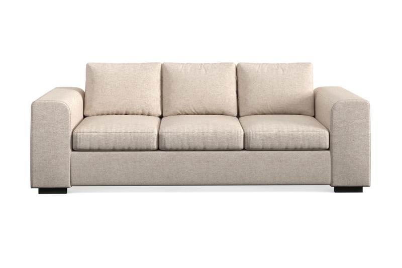 Link 3-sits Tygsoffa - Beige - Möbler - Soffa - 3 sits soffa