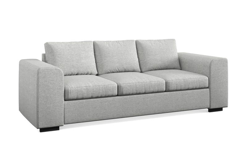 Link 3-sits Tygsoffa - Ljusgrå - Möbler - Soffa - 3 sits soffa