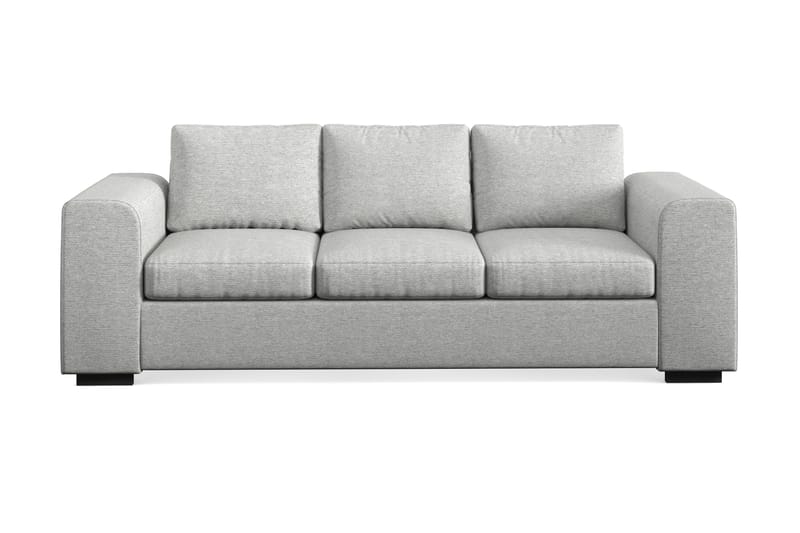 Link 3-sits Tygsoffa - Ljusgrå - Möbler - Soffa - 3 sits soffa