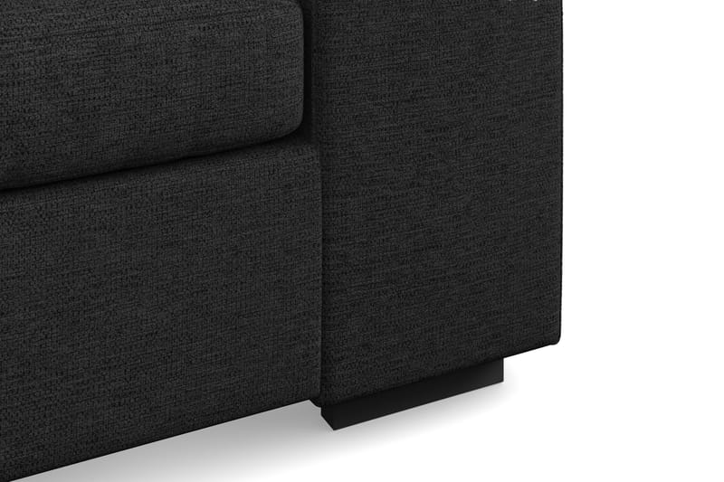 Link 3-sits Tygsoffa - Svart - Möbler - Soffa - 3 sits soffa