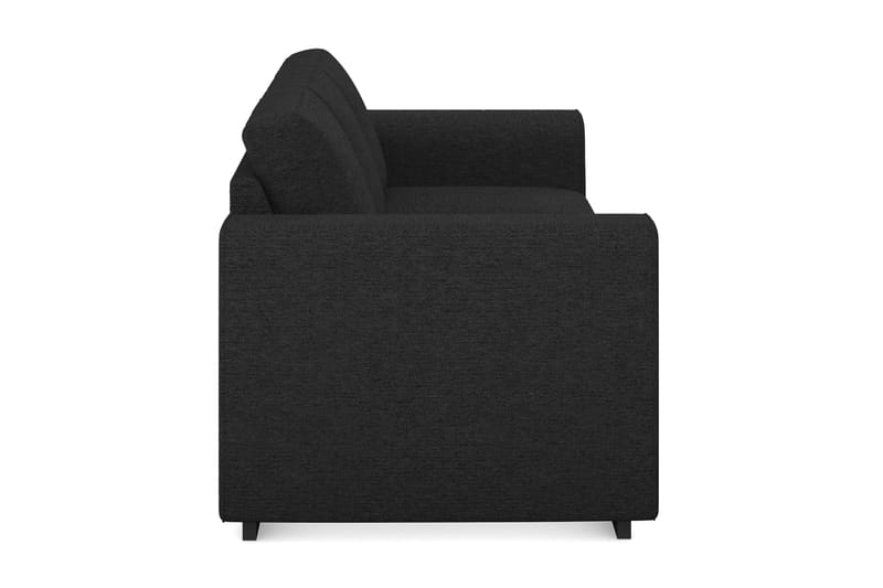 Link 3-sits Tygsoffa - Svart - Möbler - Soffa - 3 sits soffa