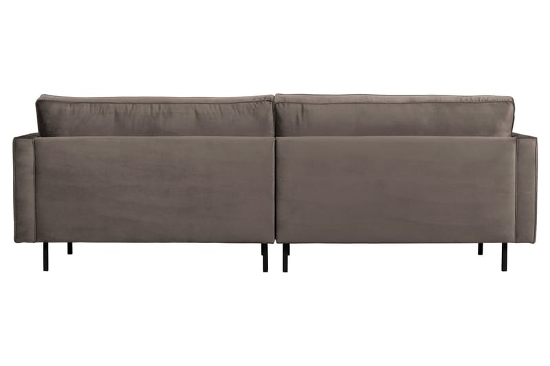 Lissbon 3-sits Sammetssoffa 275 cm - Beige - Möbler - Soffa - 3 sits soffa
