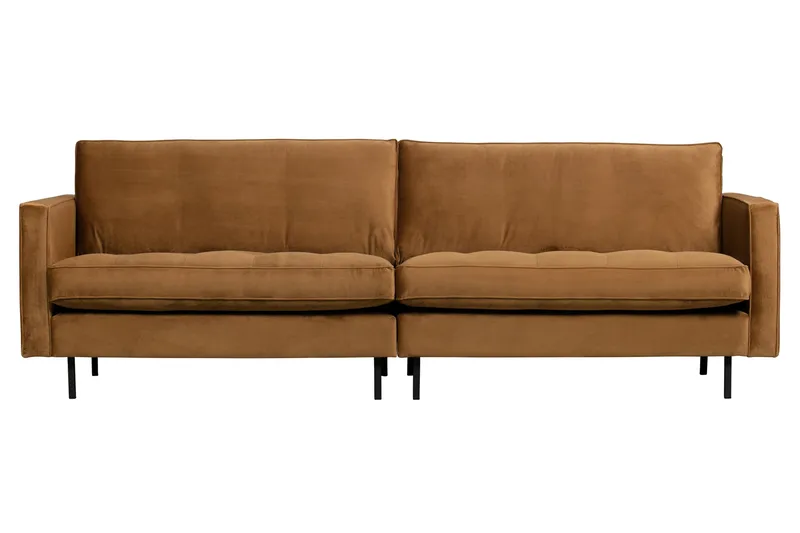 Lissbon 3-sits Soffa - Honungsgul - Möbler - Soffa - 3 sits soffa