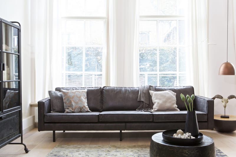 Lissbon 3-sits Soffa - Svart - Möbler - Soffa - 3 sits soffa