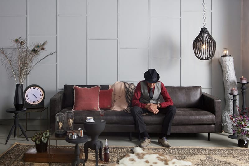 Lissbon 3-sits Soffa - Svart - Möbler - Soffa - 3 sits soffa