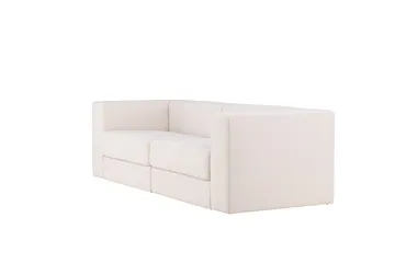 Lumi 3-sits Soffa - Vit - Möbler - Soffa - 3 sits soffa
