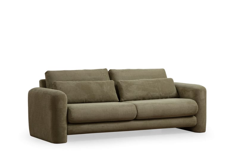 Makhan Soffa 3-sits - Grön - Möbler - Soffa - 3 sits soffa