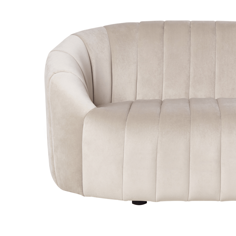 3-sits soffa Malung - Beige - Möbler - Soffa - Sammetssoffa
