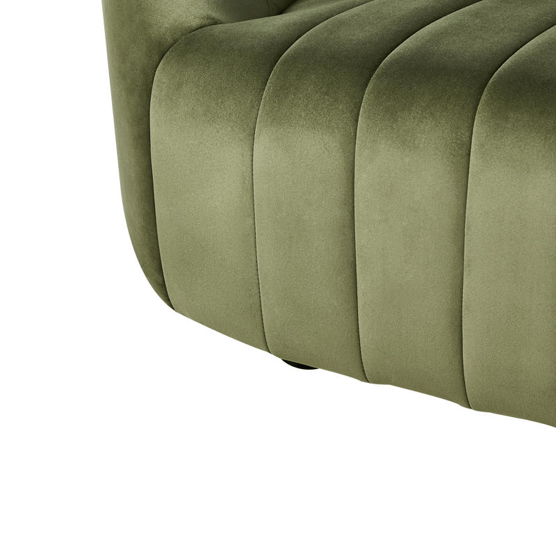 3-sits soffa Malung - Mörkgrön - Möbler - Soffa - Sammetssoffa