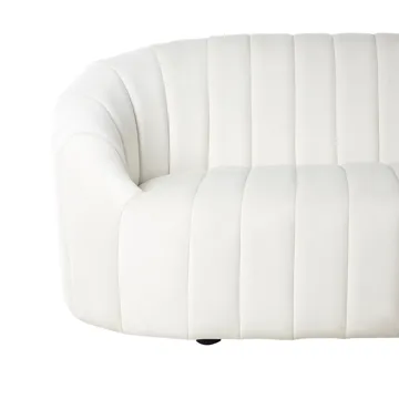 3-sits soffa Malung - Off-White - Möbler - Soffa - Sammetssoffa