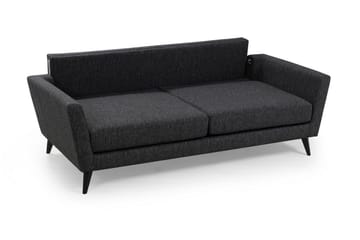 Mangia 3-sits Bäddsoffa 93x178 cm i Tyg - Antracit - Möbler - Soffa - Bäddsoffa - Bäddsoffa 3 sits