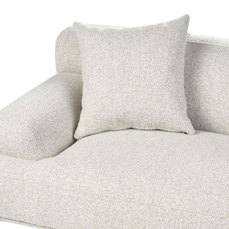 3-sits soffa Matila i Bouclé - Vit - Möbler - Soffa - 3 sits soffa