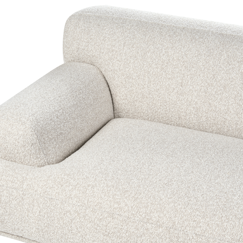 3-sits soffa Matila i Bouclé - Vit - Möbler - Soffa - 3 sits soffa