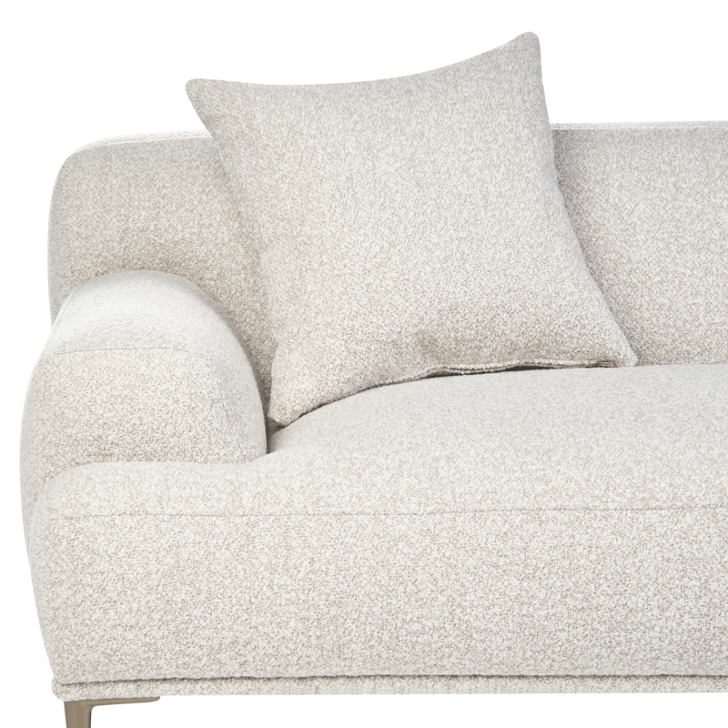 3-sits soffa Matila i Bouclé - Vit - Möbler - Soffa - 3 sits soffa
