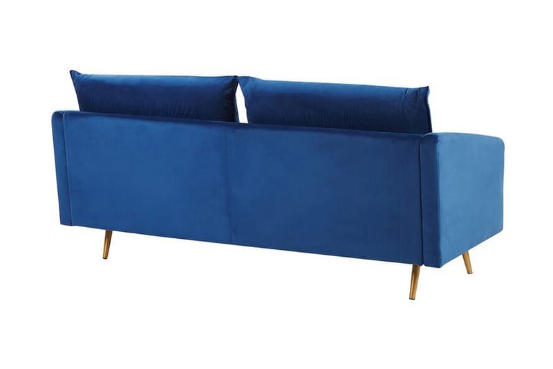 Maurana 3-sits Soffa - Sammet/Marinblå - Möbler - Soffa - 3 sits soffa
