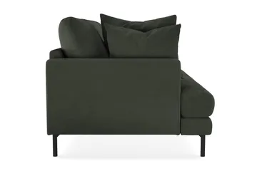 Menard 3-sits Djup Manchestersoffa - Mörkgrön - Möbler - Soffa - 3 sits soffa