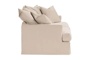 Menard 3-sits Djup Tygsoffa - Beige - Möbler - Soffa - 3 sits soffa