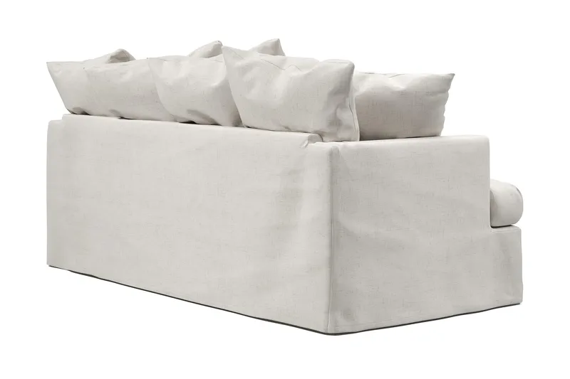 Menard 3-sits Djup Tygsoffa - Beige - Möbler - Soffa - 3 sits soffa