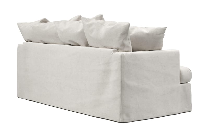 Menard 3-sits Djup Tygsoffa - Beige - Möbler - Soffa - 3 sits soffa