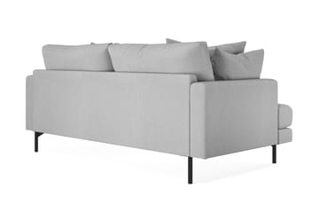 Menard 3-sits Djup Tygsoffa - Ljusgrå - Möbler - Soffa - 3 sits soffa