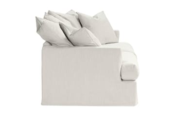 Menard 3-sits Djup Tygsoffa - Ljusgrå - Möbler - Soffa - 3 sits soffa