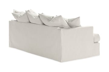 Menard 3-sits Djup Tygsoffa - Ljusgrå - Möbler - Soffa - 3 sits soffa