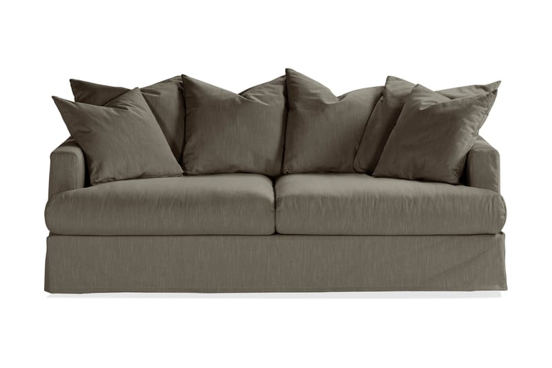 Menard 3-sits Soffa Tvättbar & avtagbar klädsel - Mörkgrön - Skinnsoffor - Sammetssoffa - 3 sits soffa - 4 sits soffa - Soffa - 2 sits soffa