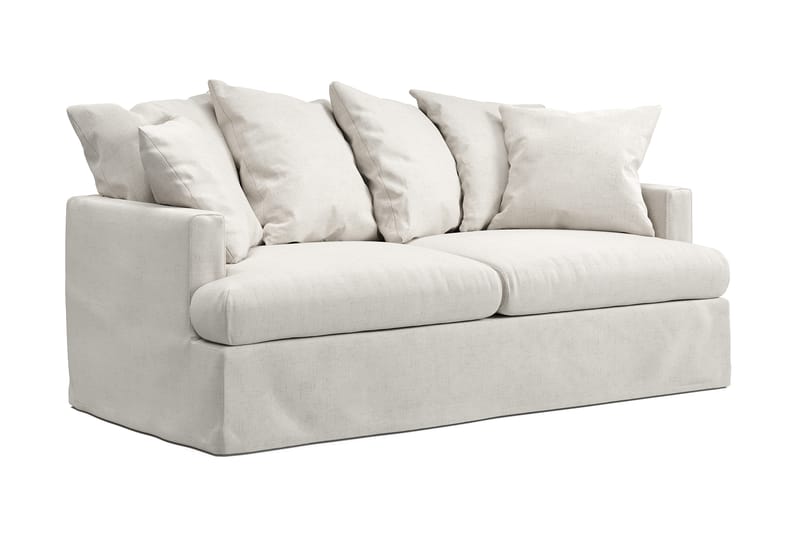 Menard 3-sits Tygsoffa - Beige - Möbler - Soffa - 3 sits soffa