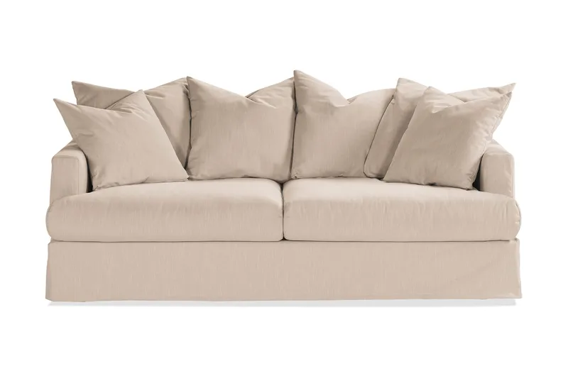 Menard 3-sits Tygsoffa, Beige