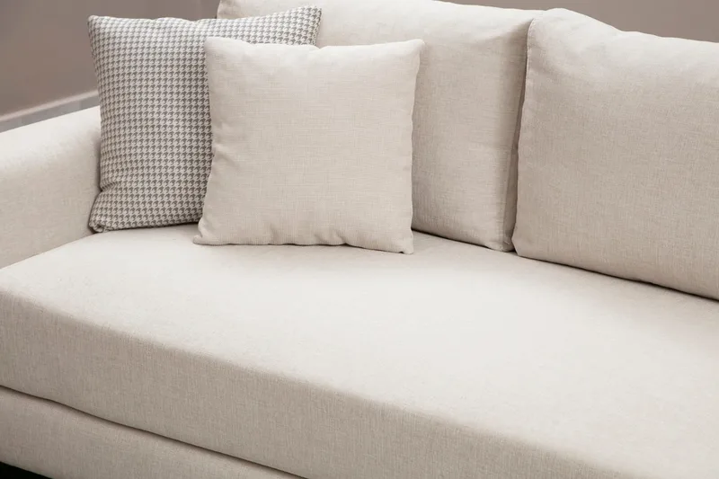 Mezonzo 3-sits Soffa - Beige - Möbler - Soffa - 3 sits soffa