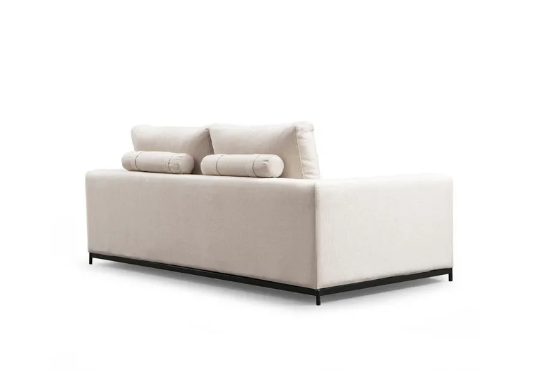 Mezonzo 3-sits Soffa - Beige - Möbler - Soffa - 3 sits soffa