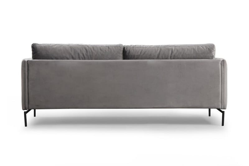 Mezonzo 3-sits Soffa - Grå - Möbler - Soffa - 3 sits soffa