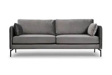 Mezonzo 3-sits Soffa - Grå - Möbler - Soffa - 3 sits soffa