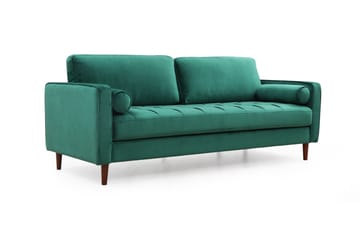 Mirrilnesh Soffa 3-sits - Grön - Möbler - Soffa - 3 sits soffa