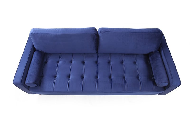 Mirrilnesh Soffa 3-sits - Marinblå - Möbler - Soffa - 3 sits soffa