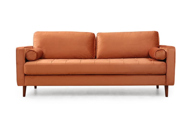 Mirrilnesh Soffa 3-sits - Orange - 3 sits soffa