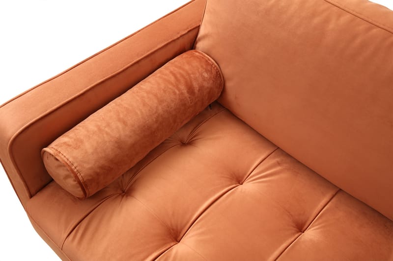 Mirrilnesh Soffa 3-sits - Orange - Möbler - Soffa - 3 sits soffa