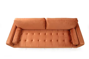 Mirrilnesh Soffa 3-sits - Orange - Möbler - Soffa - 3 sits soffa