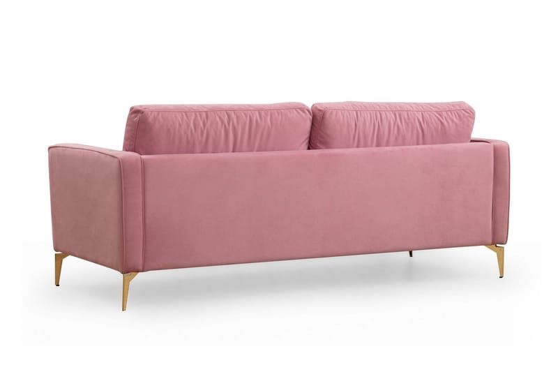Mirrilnesh Soffa 3-sits - Rosa - Möbler - Soffa - 3 sits soffa